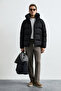 Tommy Goose down Men's Coat Black - 4
