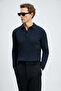 Petra Men's Sweater Navy Blue - 4