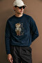 Storm Men's Sweatshirt Navy Blue - 3