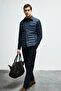 Drax Goose down Men's Coat Navy Blue - 4