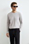 Dean Men's Wool Blend Sweater Beige - 4