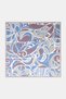 Botanical Patterned Scarf Mint-Blue
