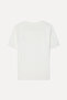 Women's Off-White Crew Neck T-Shirt - 2