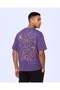Authentic Omasy Tour Men's Purple Viyole Oversize T-Shirt - 3