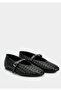 Black women's flat shoes - 2
