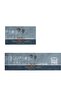 Home Decor Look Soft Anti-Skid/Non Slip Washable Multi Purpose Polyester and Rubber Mat 2 Set