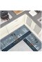 Home Decor Look Soft Anti-Skid/Non Slip Washable Multi Purpose Polyester and Rubber Mat 2 Set - 5