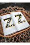 Checkered Z Letter Kitchen Towel Set of 2 (30X50) - 6