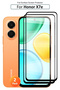 حزمة من قطعتين - واقي شاشة زجاجي مقوى فاخر لهاتف Honor X7e