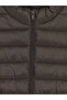 Ozmarka New Season Brown Regular Fit Stand Collar Men's Puffer Vest - 6