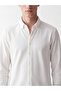 Vizyon New Season White Slim Fit Men's Shirt - 3