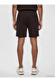 Özmarka New Season Brown Regular Fit Men's Shorts - 4