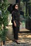 Beaded Sleeves Tunic Trousers Double Set - 3