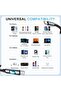 ايليفانت بوت كيبل USB نوع C الى USB A بطول 1.8 متر (100 واط/5 امبير) مع شاشة LED، كيبل نوع C للشحن ا - 6