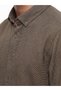 Ozmarka New Season Green Slim Fit Textured Men's Shirt - 3