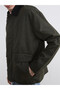Vizyon New Season Khaki Loose Fit Shirt Collar Men's Jacket - 3
