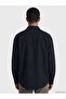 Özmarka New Season Black Regular Fit Men's Shirt - 5