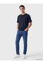 Peak New Season Navy Blue Crew Neck Men's T-Shirt - 2
