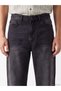 Özmarka New Season Black 710 Loose Fit Men's Jean Trousers - 3