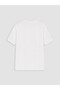 Vizyon New Season White Crew Neck Men's Printed T-Shirt - 7