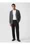 Vizyon New Season Anthracite Regular Fit V-Neck Men's Knitwear Cardigan - 2