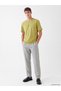 Vizyon New Season Green Crew Neck Printed Men's T-Shirt - 2