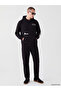 Ozmarka New Season Black Printed Men's Thick Hoodie - 2