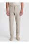 Vizyon New Season Beige Regular Fit Men's Trousers - 2