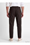 Özmarka New Season Brown Regular Fit Men's Trousers - 4