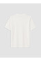 Peak New Season White Crew Neck Printed Men's T-Shirt - 6