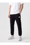 Black regular fit jogger sweatpants - 2