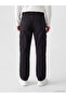 Özmarka New Season Black Baggy Fit Men's Cargo Jean Trousers - 3