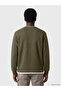Özmarka New Season Green Crew Neck Men's Sweatshirt - 4