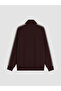 Regular Fit High Collar Men's Zippered Sweatshirt - 2