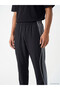 Black Relax Fit Men's Jogger Sweatpants - 6