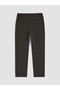 Özmarka New Season Khaki Regular Fit Soft Touch Men's Trousers - 7