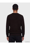 Ozmarka New Season Brown Crew Neck Men's Knitwear Sweater - 4