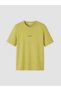 Vizyon New Season Green Crew Neck Printed Men's T-Shirt - 5