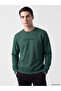 Rmz Gi̇yi̇m Farkiyla Zero Roba Collar Printed Men's Thick Sweatshirt