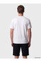 Vizyon New Season White Crew Neck Men's Printed T-Shirt - 4