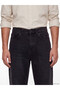Özmarka New Season Black Extra Loose Fit Men's Jean Trousers - 3