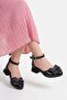 Girl's Daily Heeled Evening Dress Shoes Black - 2