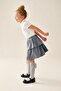 Girl's Bow-Tie Ribbed Knee-Length Socks - 3
