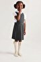 Girl's Bow-Tie Ribbed Knee-Length Socks - 8