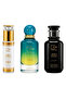 AID Luxury Perfumes Gift Box for Men & Women, Aura Intense & Dua Extrait De Parfum with Ivory Lotion
