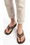 Flip Flops Beach Slippers Non-Slip Sole Brown Summer Stylish - 4