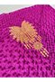Embroidered Velvet Dress Fabric 300X150Cm 0015 - 2