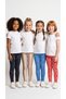 Kids' Leggings - Girls' 4-Piece Set Patterned Cotton Anti-Sweat Flexible Sports & Casual Leggings Pack (Ages 2-13) - 3
