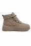 Women's Mink Winter Boots with Fur Inside, Thick Platform Sole, Lace-Up Casual Boots - 4