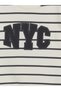 Anthracite Striped Baby Boy T-Shirt - 3